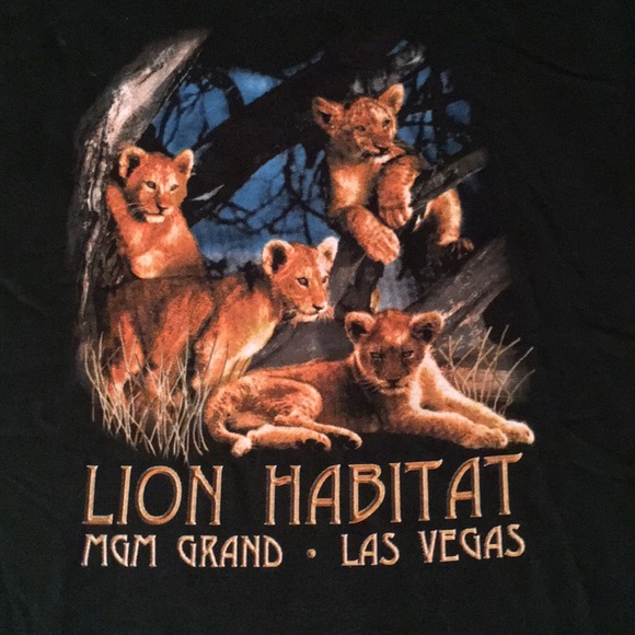 NEVER WORN MGM GRAND GIRLS TEE SHIRT SIZE L 14/16 - Picture 2 of 4